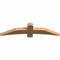 Ekena Millwork Bellingham Timber Gable Bracket, Western Red Cedar, 60"W x 15"H x 3 1/2"D x 5 1/2"F, 6/12 Pitch GBW060X15X0406BEL00SWR - alternate 5